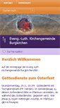 Mobile Screenshot of burgkirchen-evangelisch.de
